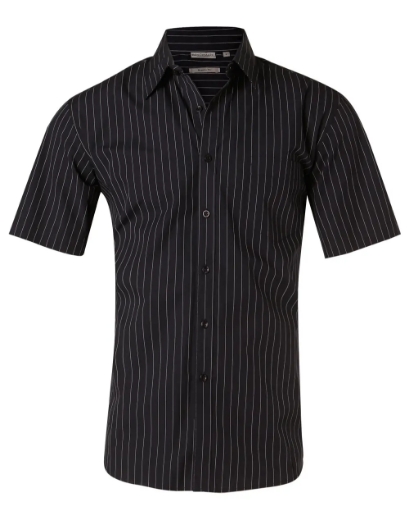 Picture of Winning Spirit, Mens Pin Stripe S/S Shirt